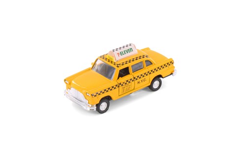 Eleven nyc yellow taxi cab - yellow,